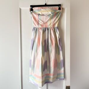 VINTAGE 80s Pastel Dress Blair Woolverton Size 6